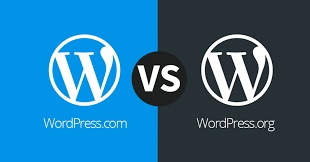 <p>Difference between WordPress.com and WordPress.org</p>
